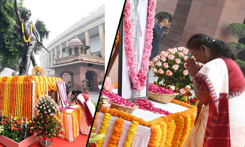 Prez Murmu pays tribute to Bhagwan Birsa Munda on Janjatiya Gaurav Divas 1 Prez Murmu pays tribute to Bhagwan Birsa Munda on Janjatiya Gaurav Divas