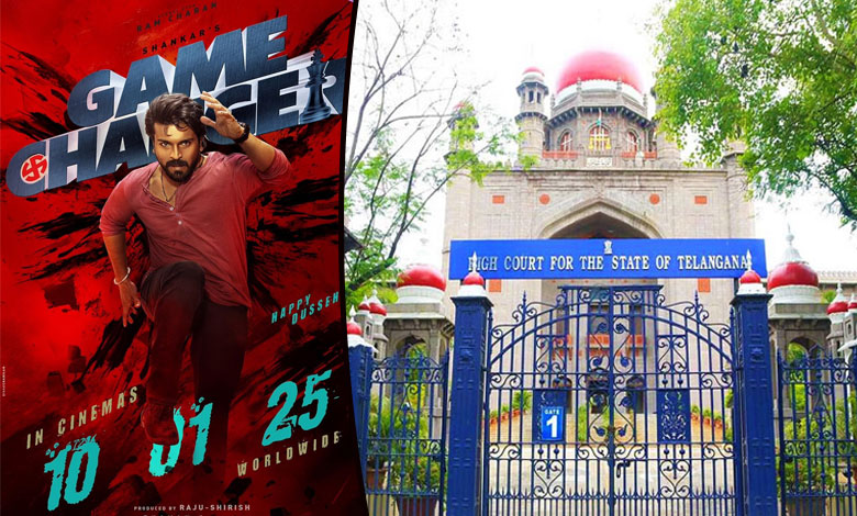 Telangana High Court to Hear Petition on Game Changer Movie Ticket Price Hike and Additional Shows 3 GAMECHANGER 1 Telangana High Court to Hear Petition on Game Changer Movie Ticket Price Hike and Additional Shows