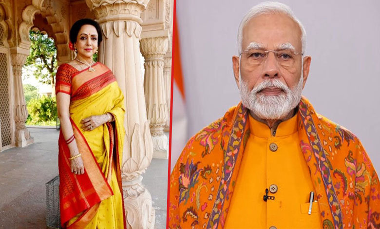 Hema Malini Visits ISKCON Temple in Navi Mumbai Ahead of Its Inauguration by PM Modi 3 HEMA PM MODI Hema Malini Visits ISKCON Temple in Navi Mumbai Ahead of Its Inauguration by PM Modi