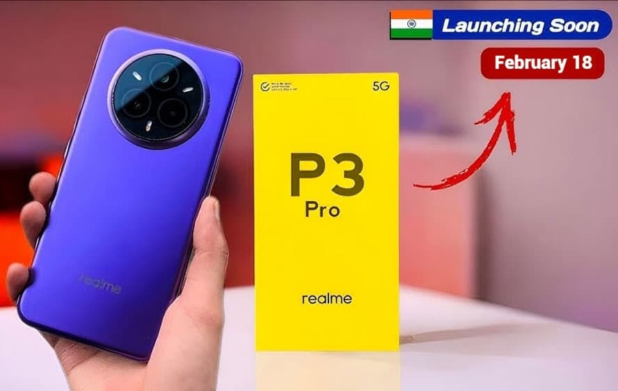 Realme P3 Pro 5G launches February 18, 2025! Redefining mid-range smartphones with cutting-edge tech and stunning design.