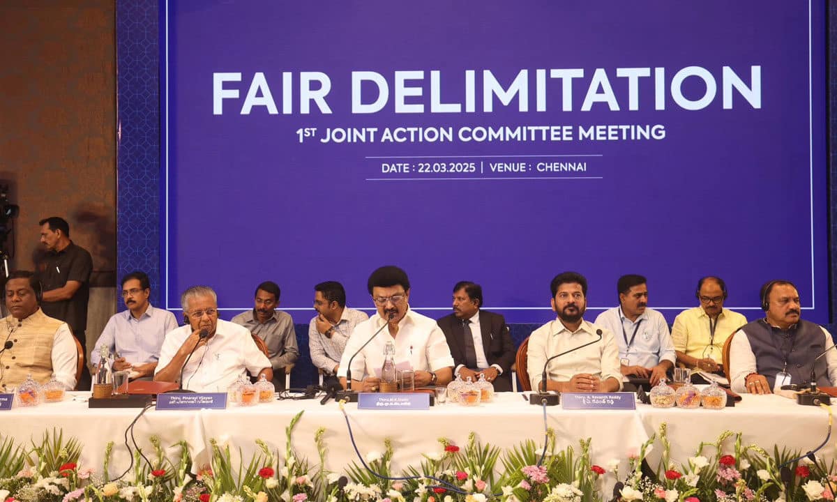 Tamil Nadu Hosts First Anti-Delimitation Meet, Stalin Calls It a “Historic Day” for Federalism
