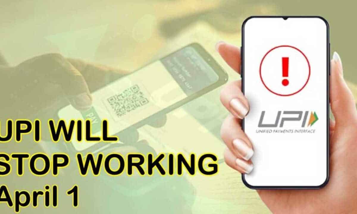 UPI Will Stop Working on These Mobile Numbers from April 1 – Check If You're Affected