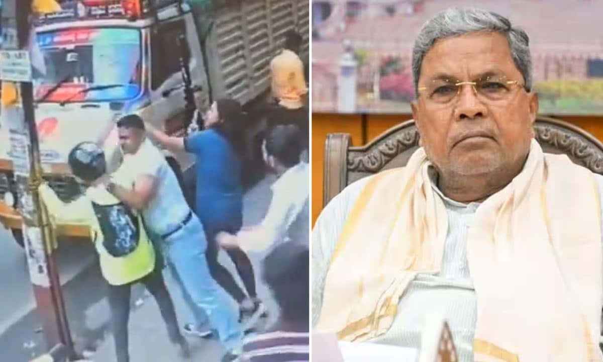 IAF Officer Booked in Bengaluru Road Rage Case; CM Calls Remarks on Karnataka ‘Unacceptable’