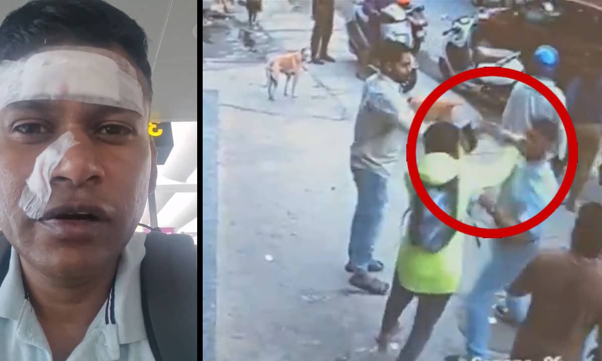 Bengaluru Road Rage: CCTV Exposes IAF Officer’s Assault on Biker, Contradicting His Restraint Claim