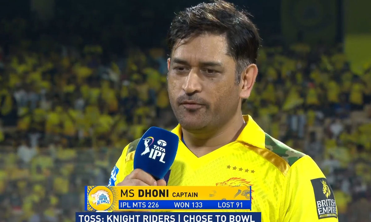 IPL 2025: KKR Win Toss, Opt to Bowl Against CSK in Chennai Clash 1 KKR Win Toss, Opt to Bowl Against CSK in Chennai Clash