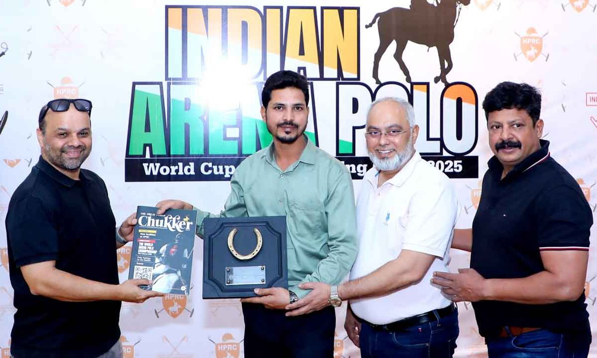 Mohd Waheed Uddin Honoured with Best Sports Photographer Award at World Arena Polo Championship 2025 1 Mohd Waheed Uddin Honoured with Best Sports Photographer Award at World Arena Polo Championship 2025