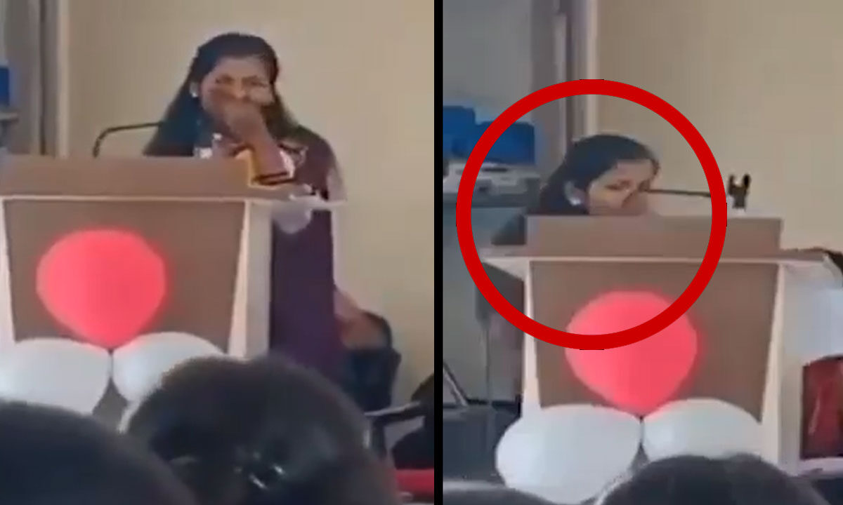 Shocking Video: 20-Year-Old Student Dies of Heart Attack While Giving Speech on Stage