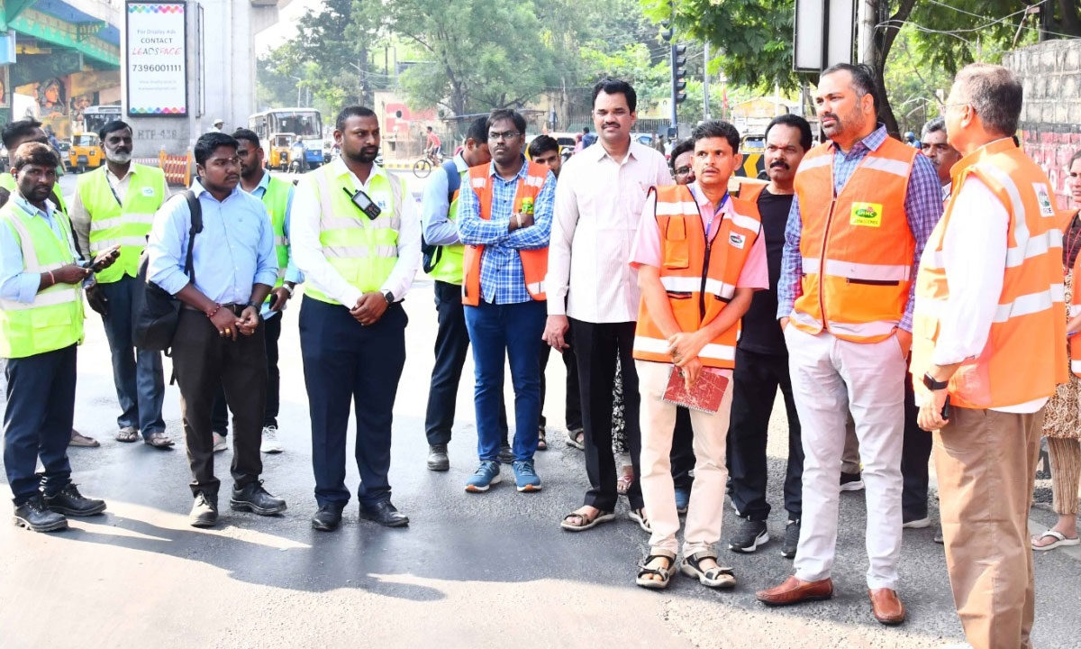 Hyderabad: GHMC Commissioner Inspects Key Development Works in Secunderabad Zone 1 Hyderabad: GHMC Commissioner Inspects Key Development Works in Secunderabad Zone
