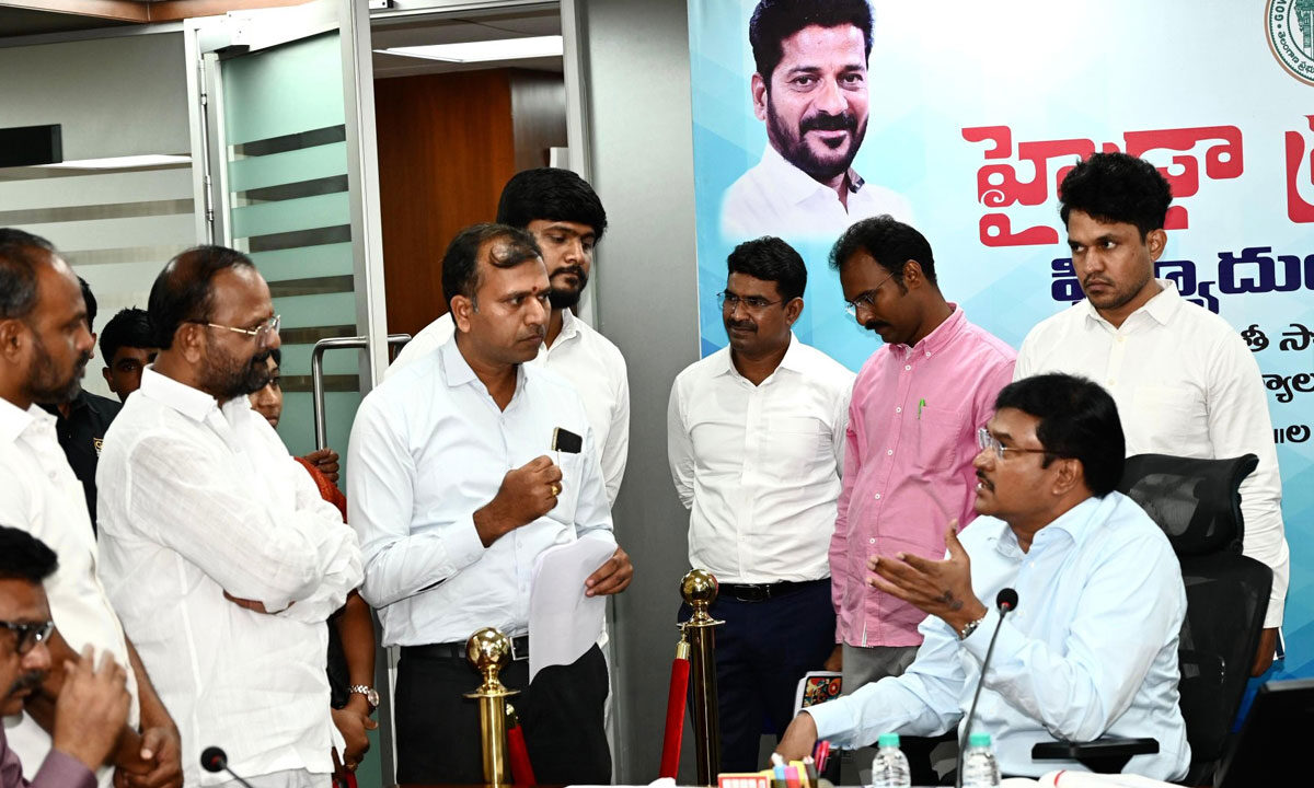 Hyderabad: From Parks to Plots: 61 Complaints of Encroachment Reported in HYDRAA Prajavani 1 Hyderabad: From Parks to Plots: 61 Complaints of Encroachment Reported in HYDRAA Prajavani