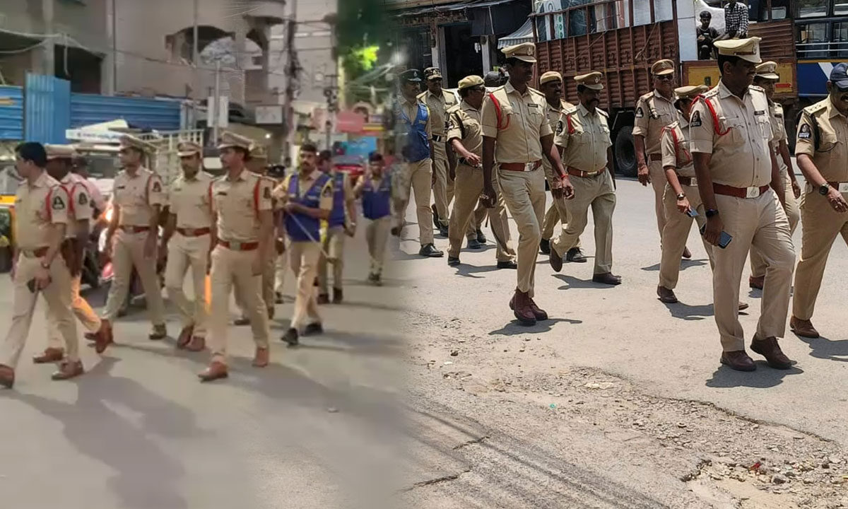 Hyderabad Police Intensify Patrolling Amid Indo-Pak Tensions for Public Confidence 1 Hyderabad Police Intensify Patrolling Amid Indo-Pak Tensions for Public Confidence