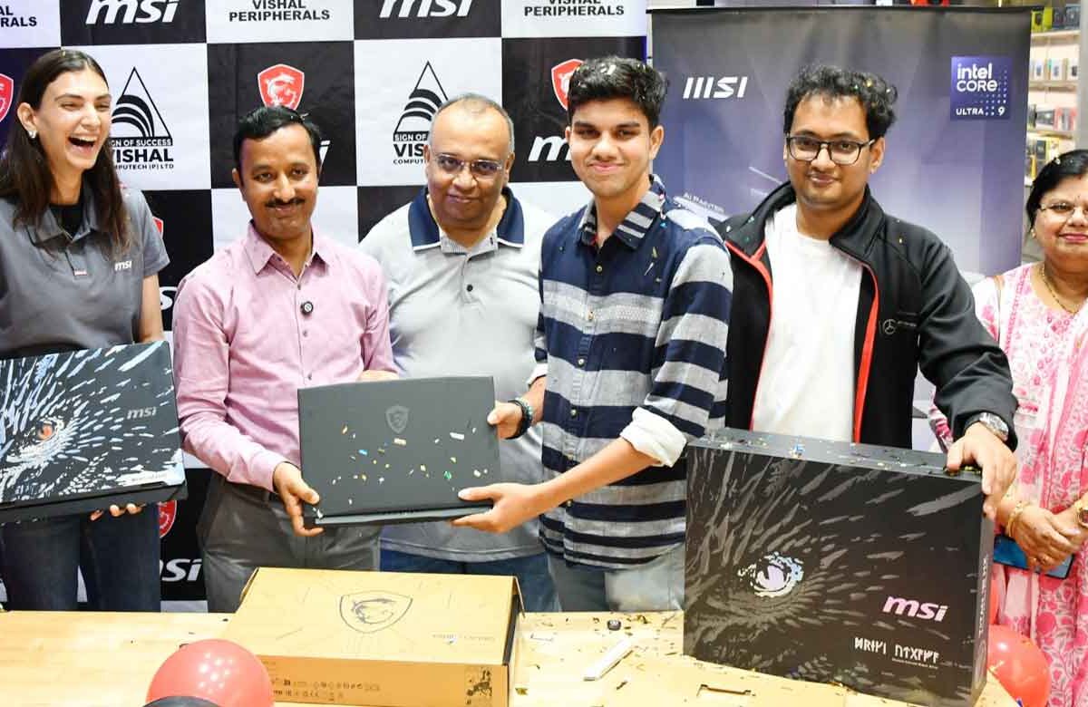 Vishal Peripherals Unveils MSI RTX 50 Series Laptops at Grand Launch Event in Hyderabad