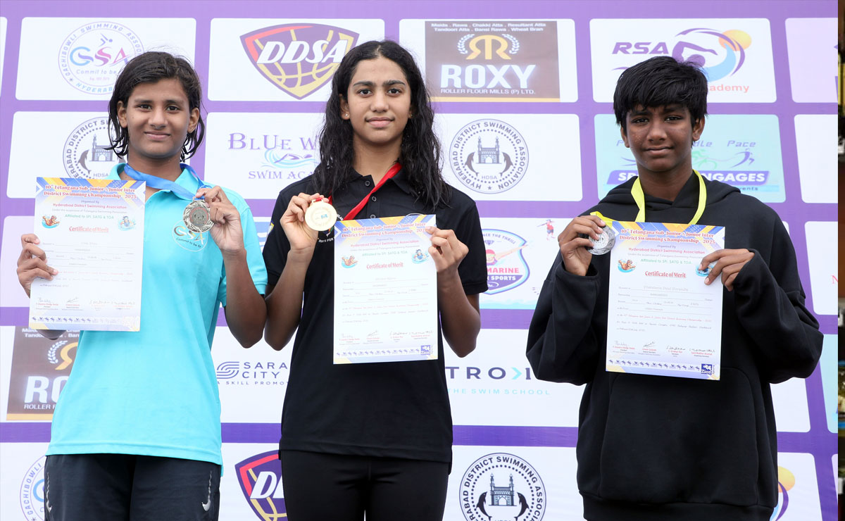 10th Telangana Sub-Junior & Junior Inter-District Swimming Championship Held in Gachibowli 1 10th Telangana Sub-Junior & Junior Inter-District Swimming Championship Held in Gachibowli