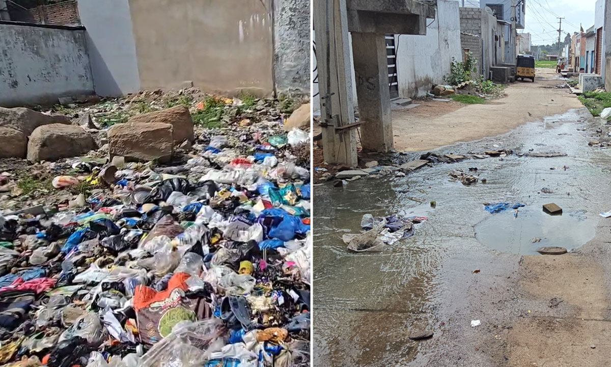 Hyderabad Monsoon Wreaks Havoc in Jalpally and Surrounding Areas: Overflowing Drains, Garbage Heaps, Dengue Threat Rising 1 Hyderabad: Dengue Threat Looms Over Jalpally as Monsoon Sets In: Overflowing Garbage and Stagnant Water Raise Alarm