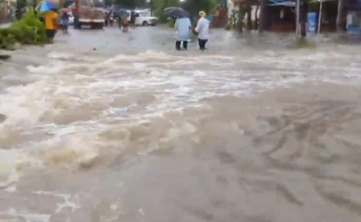 Telangana’s Warangal district lashed by heavy rains, low-lying areas inundated