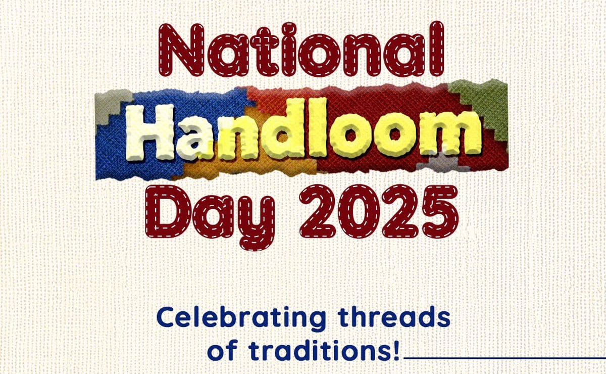 India celebrates 'National Handloom Day' today to honour 'Swadeshi Movement'