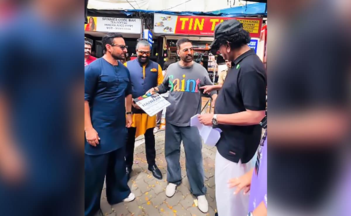 Akshay Kumar, Saif Ali Khan reunite after 17 years as ‘Haiwaan’ goes on floors