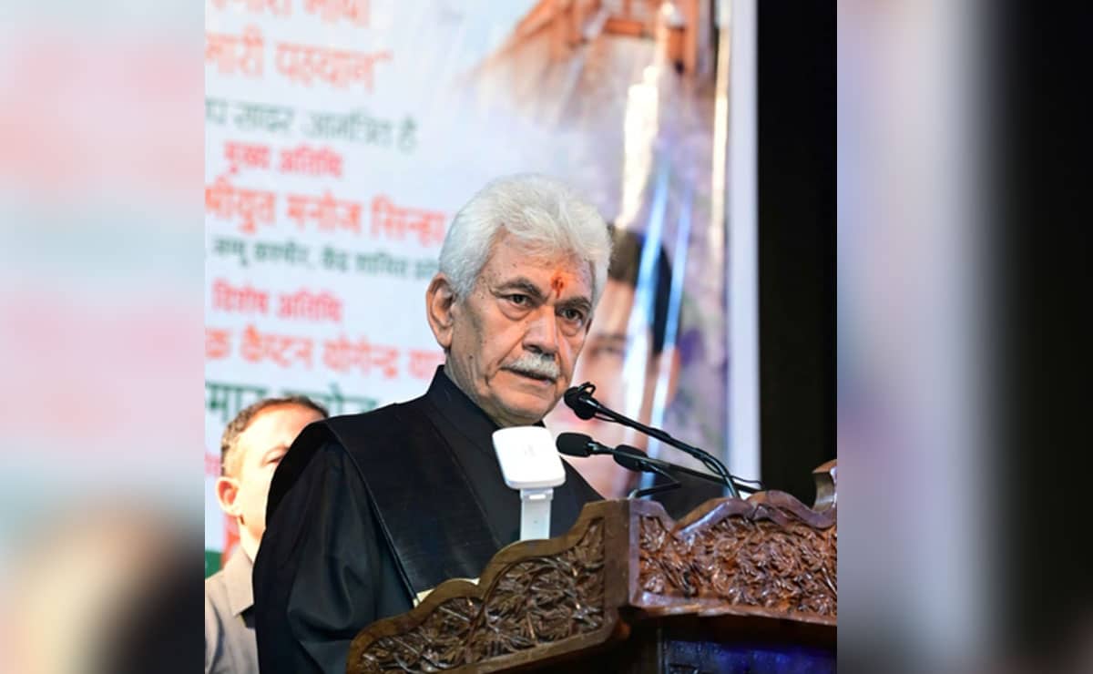 J&K L-G says India's diversity of languages is symbol of its unity