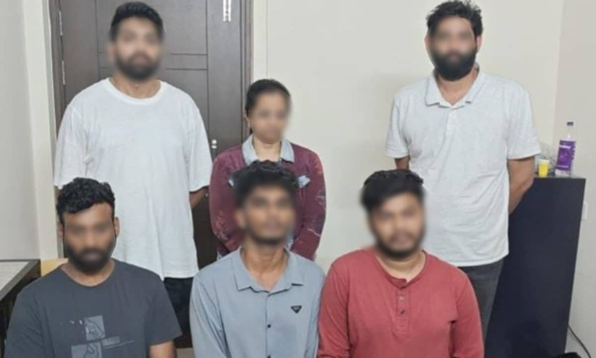 Drug Party Busted in Gachibowli: Deputy Tehsildar, US Return Among 5 Arrested