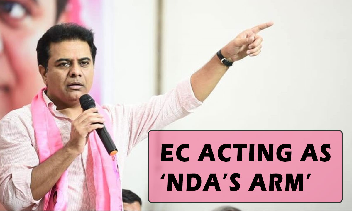 KTR Alleges EC Acting as ‘NDA’s Arm’, Calls for Overhaul of ECI Appointment Process 1 KTR Alleges EC Acting as ‘NDA’s Arm’, Calls for Overhaul of ECI Appointment Process
