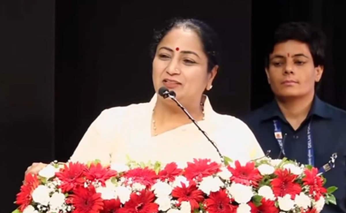 Delhi CM Gupta attends SRCC anniversary, says won't be intimidated by any 'demonic' force