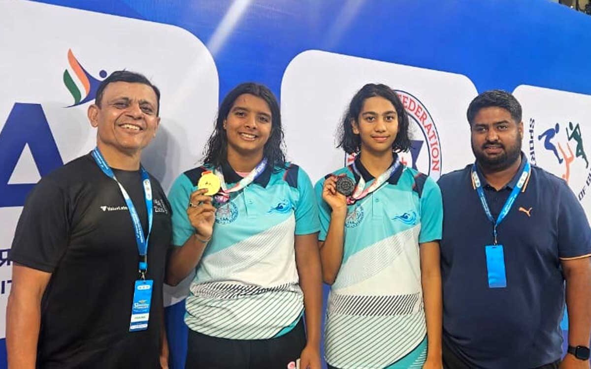 Telangana Swimmers Shine at 51st Junior National Swimming Championship in Ahmedabad 1 Telangana Swimmers Shine at 51st Junior National Swimming Championship in Ahmedabad