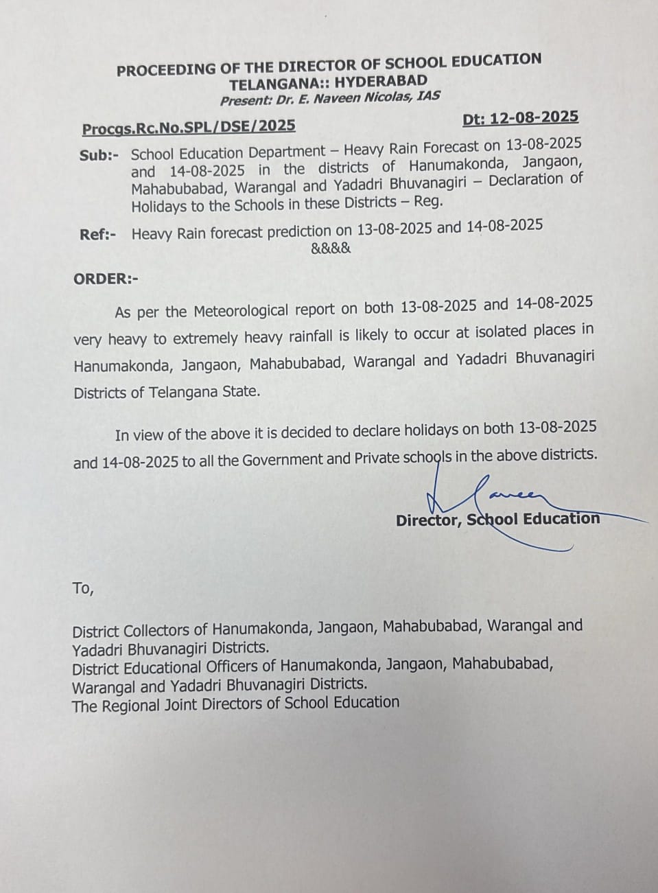 Telangana School Holiday Alert: Schools Closed on Aug 13-14 Due to Heavy Rain Forecast 3 WhatsApp Image 2025 08 13 at 06.49.46 78c04d57 Telangana School Holiday Alert: Schools Closed on Aug 13-14 Due to Heavy Rain Forecast