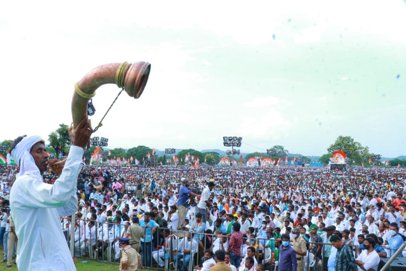 DALIT GARJANA HIGHLIGHTS 1 1 Congress Holds Dalits, Tribals Meet in Telangana