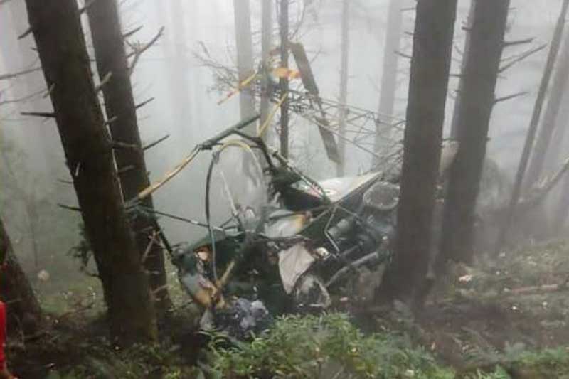 Army chopper crash in J&K: Both pilot, co-pilot succumb