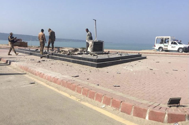 Baloch Liberation Army blows up Jinnah statue in Gwadar