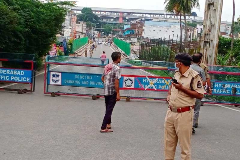 Musi river in spate in Hyderabad, two bridges shut