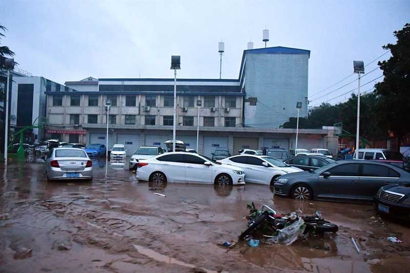 Rainstorms lash China's Henan