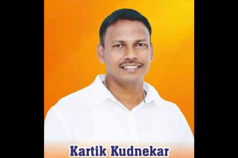 Kartik Kudenkar, BJP Leader Goa