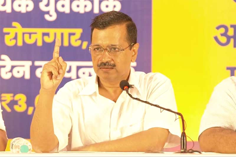 Kejriwal Promises 80 pc Jobs for Locals in Goa, If Voted to Power