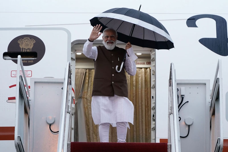 Modi arrives in US for Quad summit, bilateral talks with leaders