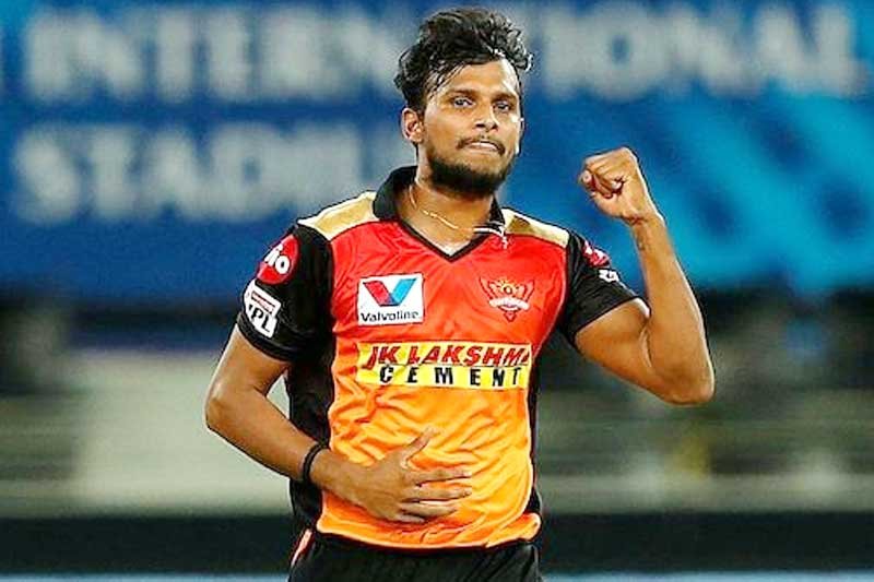 IPL 2021: SRH's Natarajan tests Covid positive, six close contacts isolated