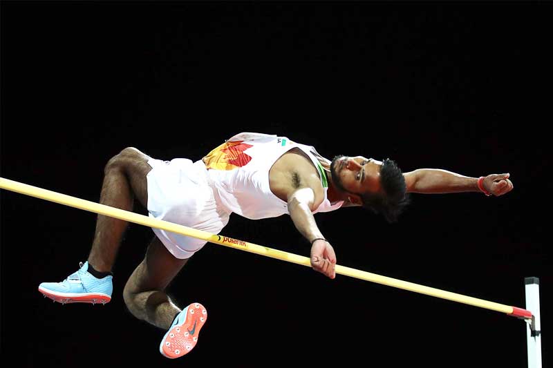 Kumar was engaged in a raging battle with Great Britain's Jonathan Broom-Edwards and Poland's Maciel Lepiato from 1.97 to 2.04 metres. Lepiato failed to clear 2.07 in three attempts and was left behind.