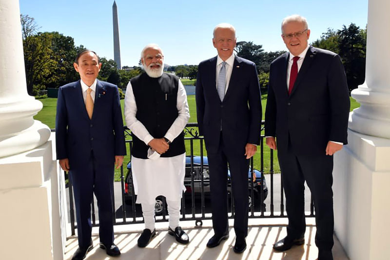 Quad leaders urge N.Korea to engage in dialogue
