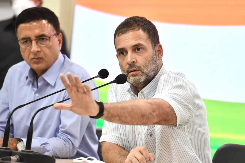 Rahul Gandhi condemns eviction drive in Assam