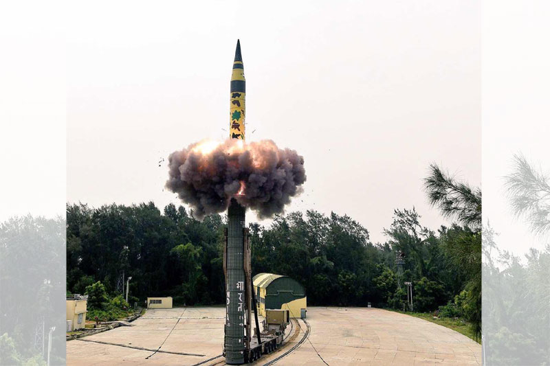 India successfully test nuclear capable missile Agni-5