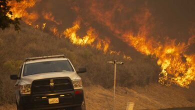 Wildfire in southern California triggers evacuation orders