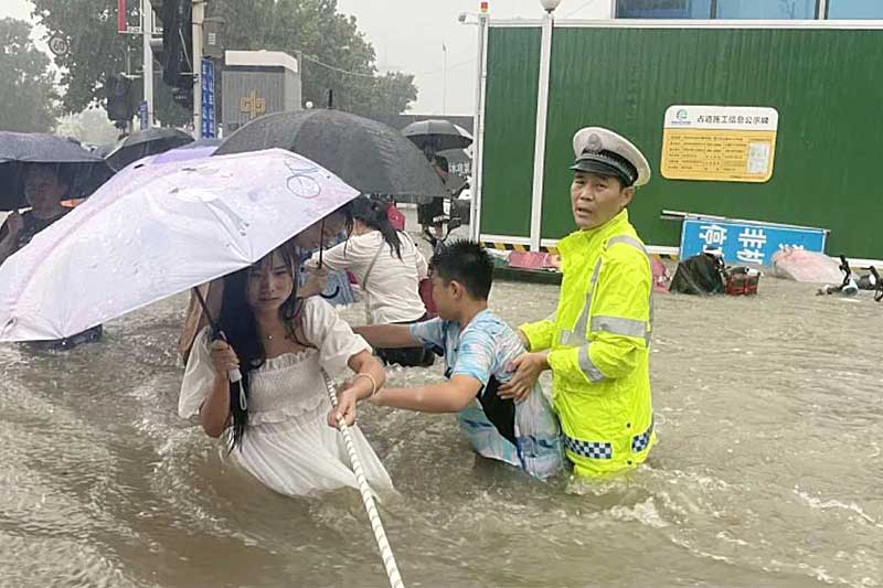 Heavy rain affects over 16,000 in China