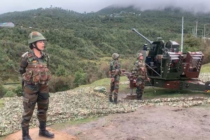 Chinese PLA in Pakistan occupied Kashmir, surveys villages and military posts