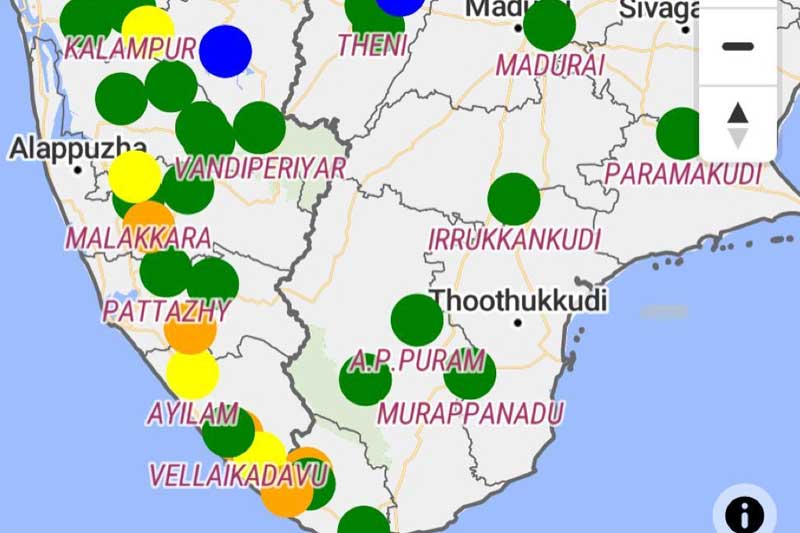Flood warning issued in Kerala, K'taka and TN