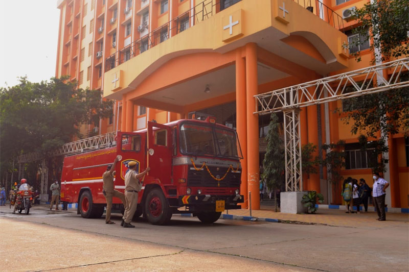 Fire Accident in Gandhi Hospital Due To Short Circuit