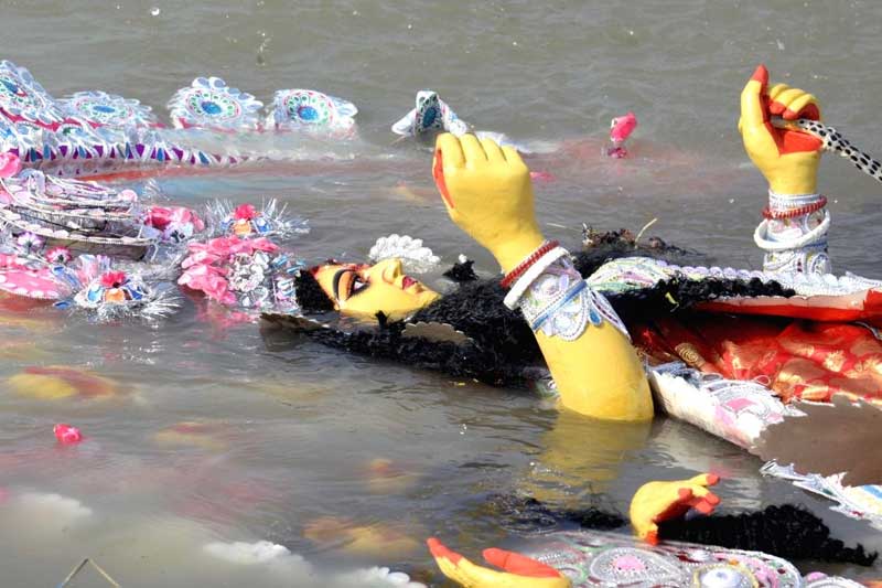 Idol immersion turns violent in Patna: 1 killed, several injured