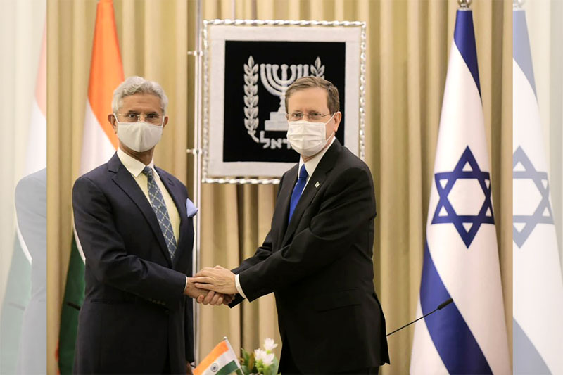 Jaishankar calls on Israeli President, PM Bennett
