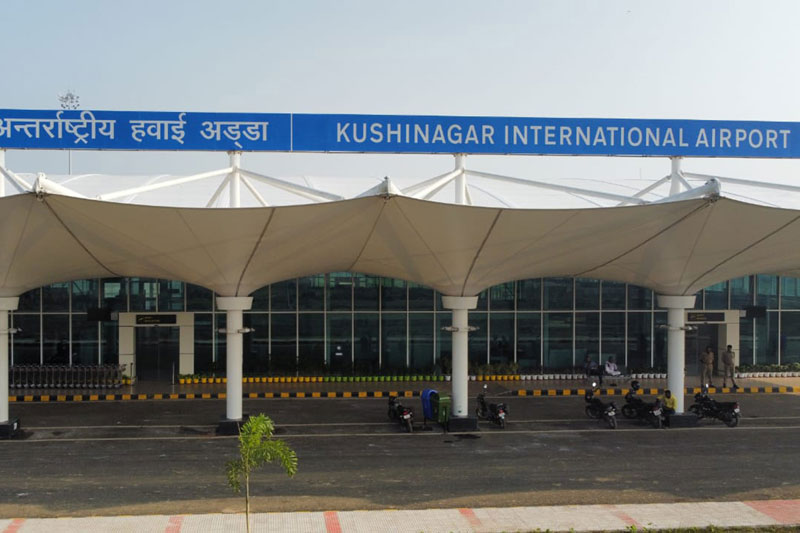 Modi inaugurates Kushinagar international airport