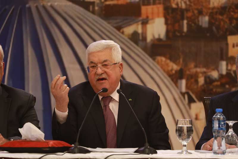 Palestinian Prez calls on int'l community, US to end Israeli occupation