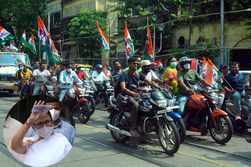 Mamata secures CM's post, wins with a record margin