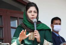 Mehbooba writes to PM Modi over arrest of Kashmiri students